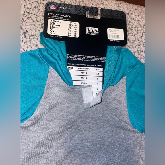 NWT MIAMI DOLPHINS PET APPAREL SIZE XL - Picture 5 of 6